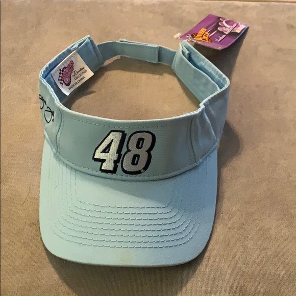 🆕 Jimmie Johnson 48 Light Blue Visor - Picture 2 of 3